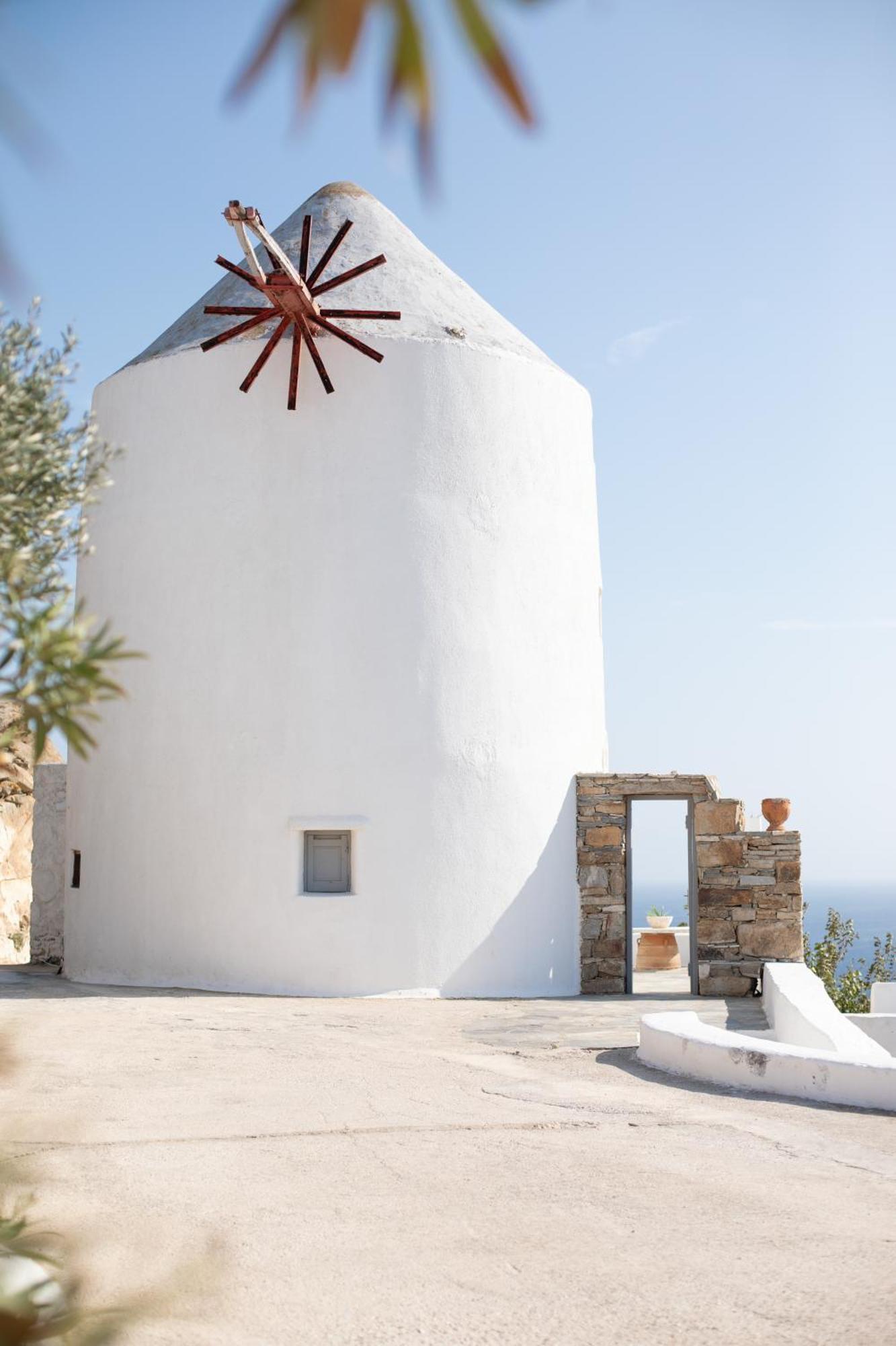 Apostolis Windmill Lägenhet Psarou  Exteriör bild
